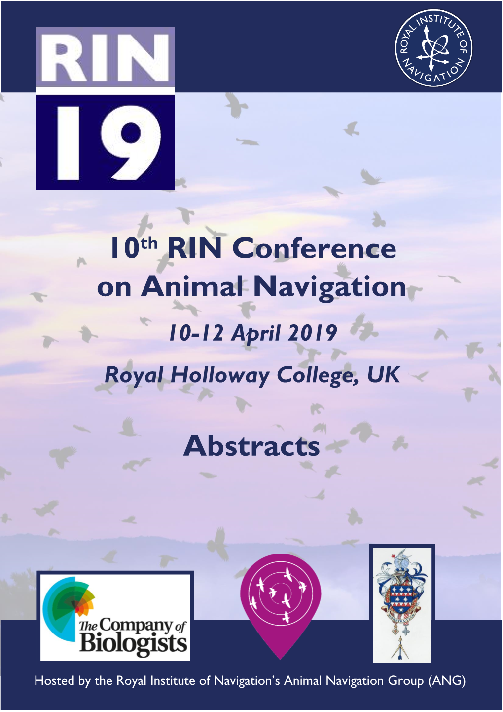 10Th RIN Conference on Animal Navigation Abstracts