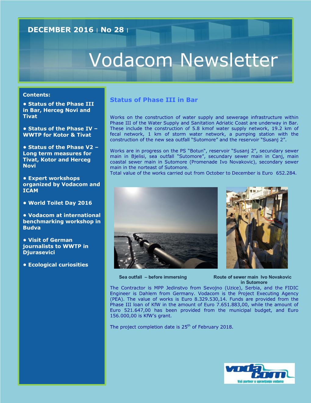 Vodacom Newsletter