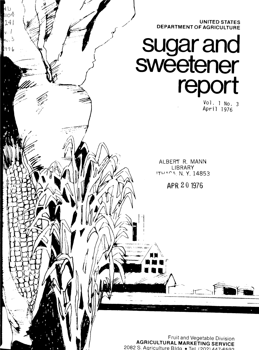 Sugar and Sweetener Report