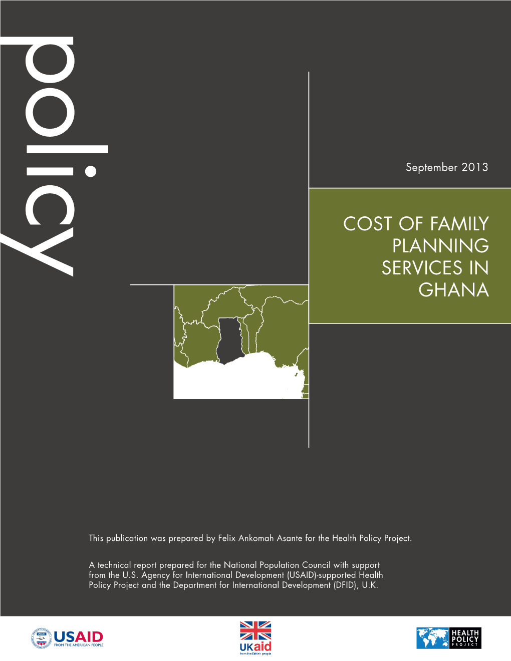 Cost of Family Planning Services in Ghana