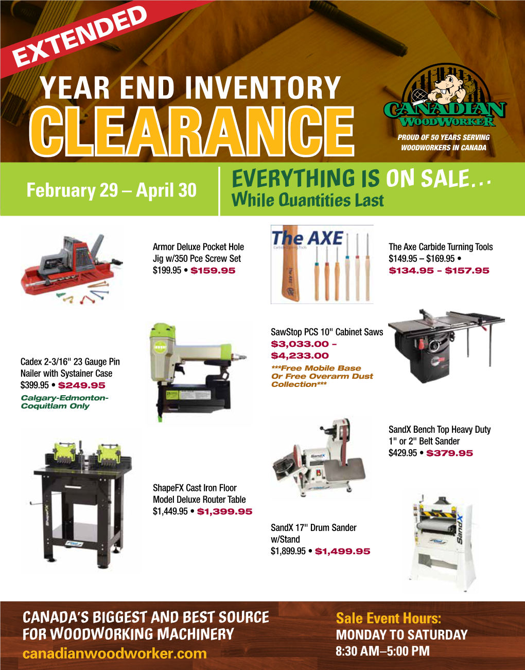 Year End Inventory