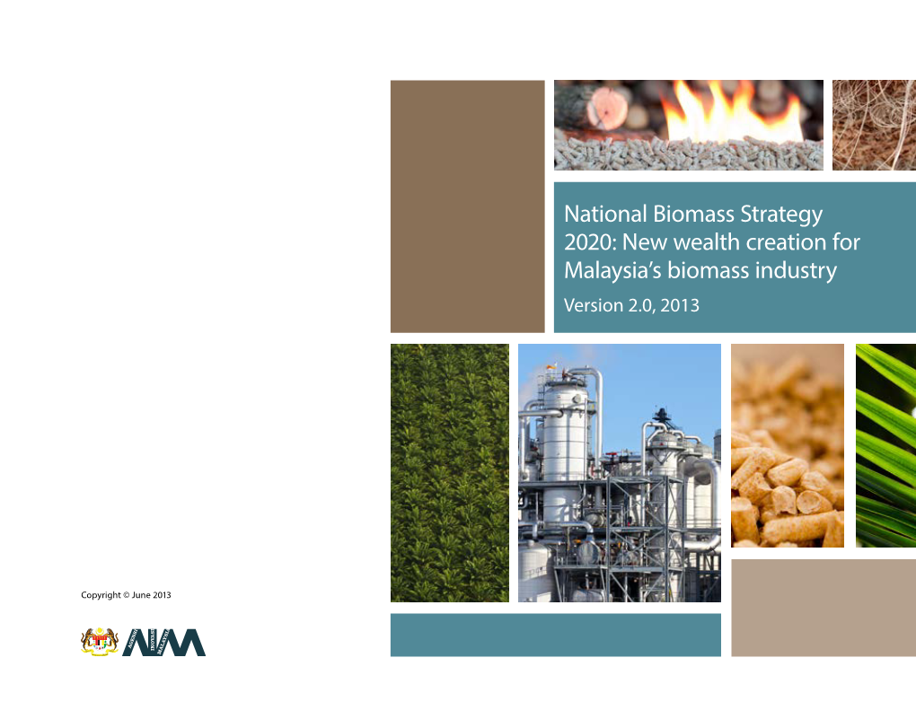 National Biomass Strategy 2020: New Wealth Creation for Malaysia's
