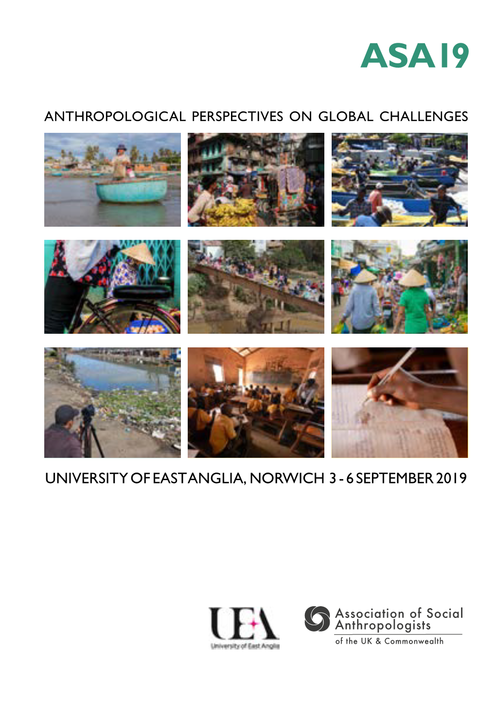 University of East Anglia, Norwich 3 - 6 September 2019