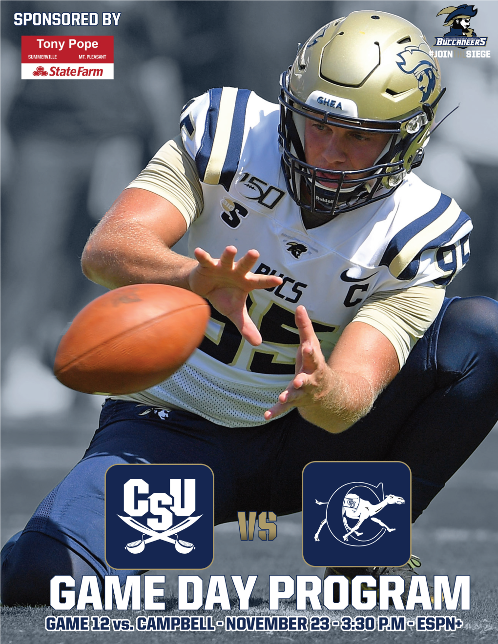 9 2019 Charleston Southern Football Game Day Program