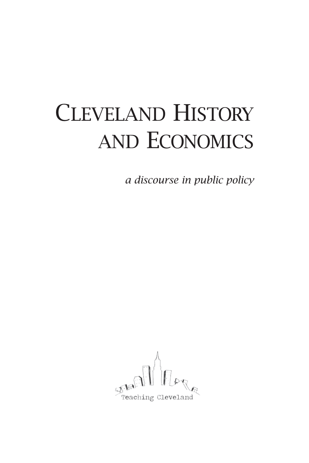 Cleveland History and Economics