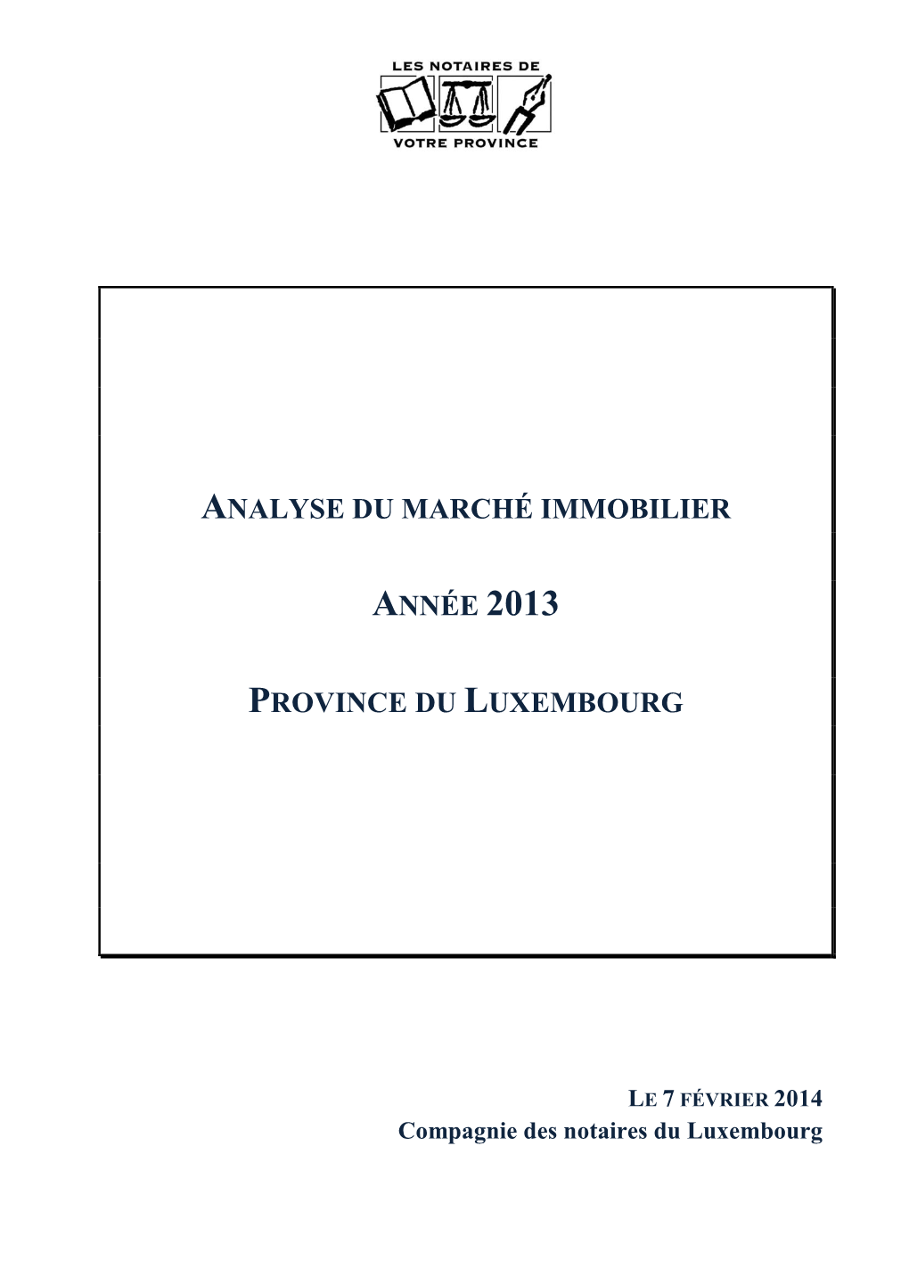 Analyse Du Marché Immobilier 2010