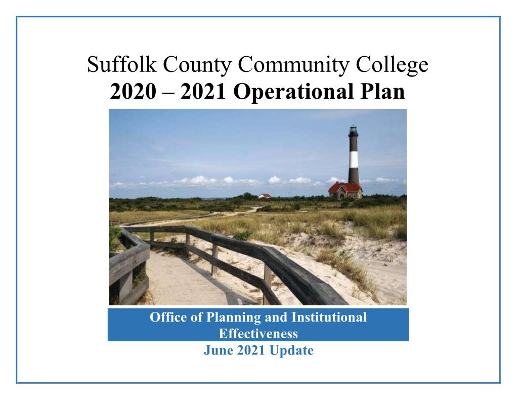 2021 Operational Plan
