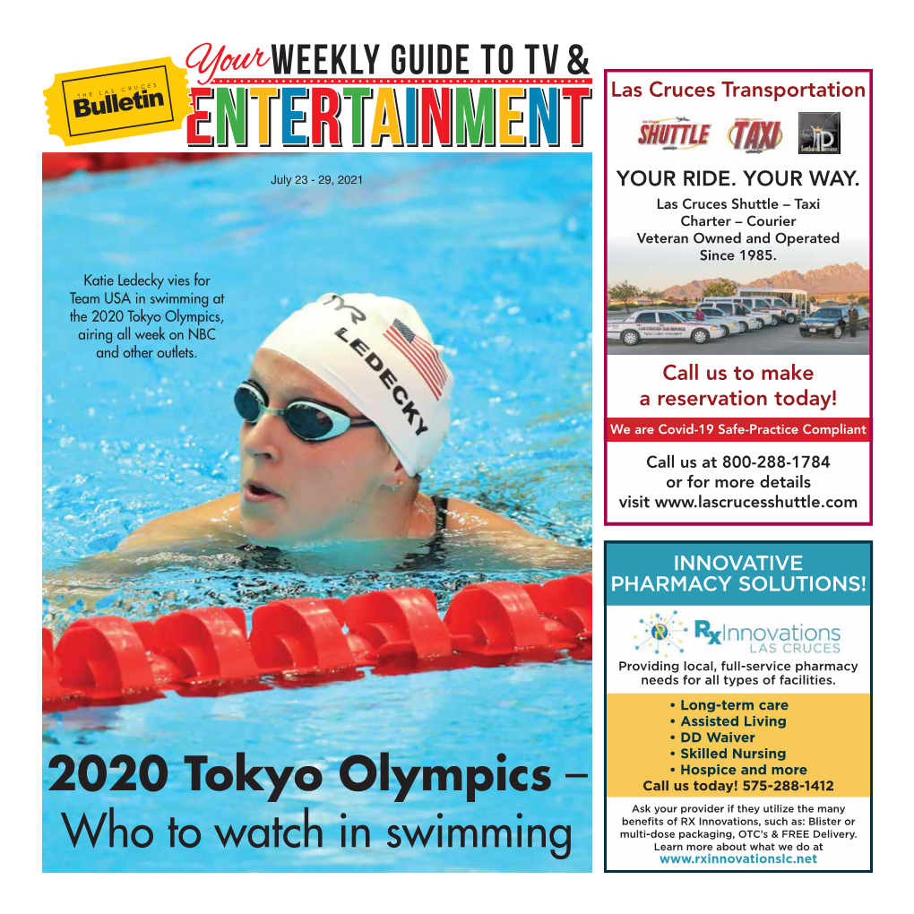 2020 Tokyo Olympics, Airing All Week on NBC and Other Outlets