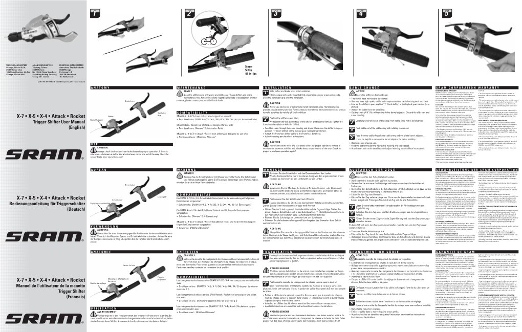 08 User Manual X7-X5-X4-Rocket-Attack