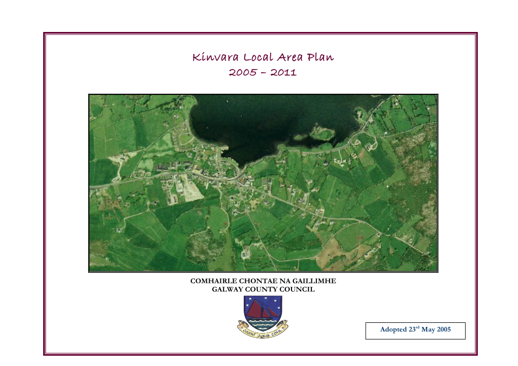 Kinvara Local Area Plan 2005 – 2011