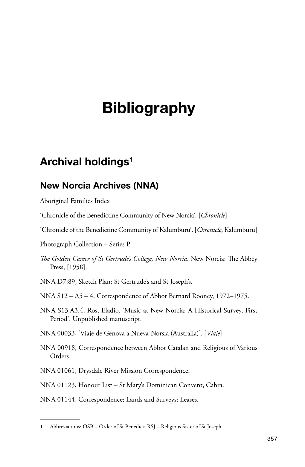 Bibliography