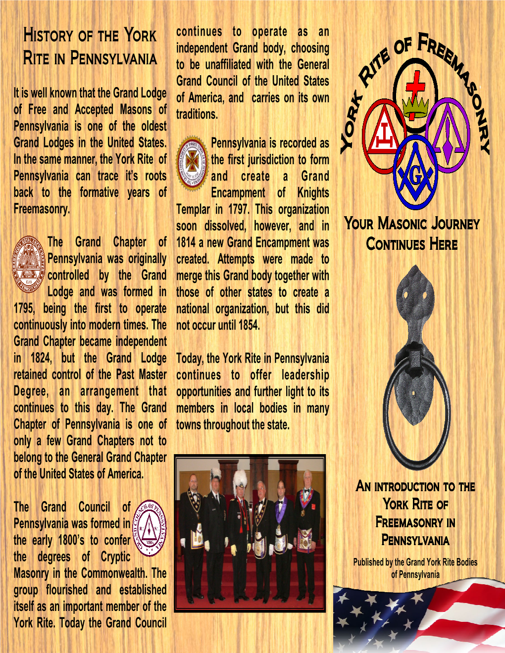 History of the York Rite in Pennsylvania