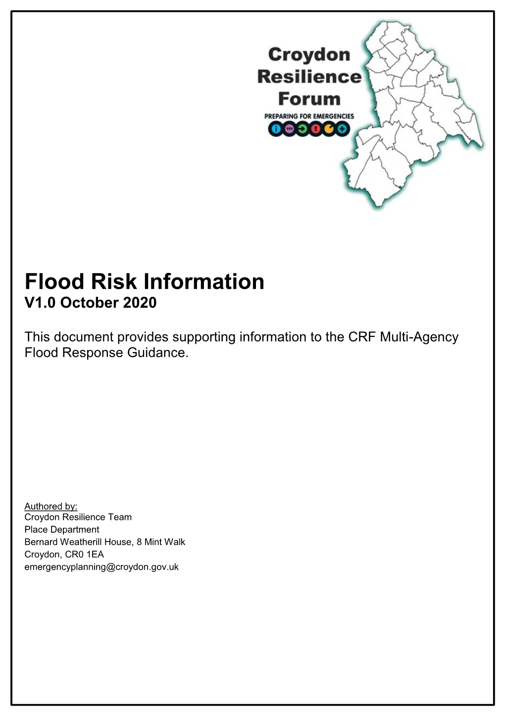 Flood Risk Information V1.0 October 2020