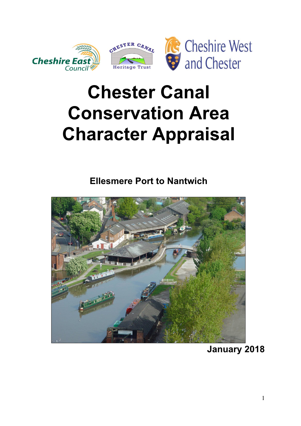 Chester Canal Conservation Area Character Appraisal