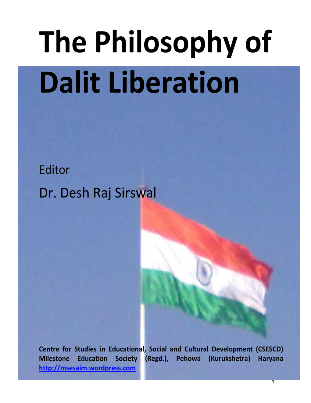 The Philosophy of Dalit Liberation