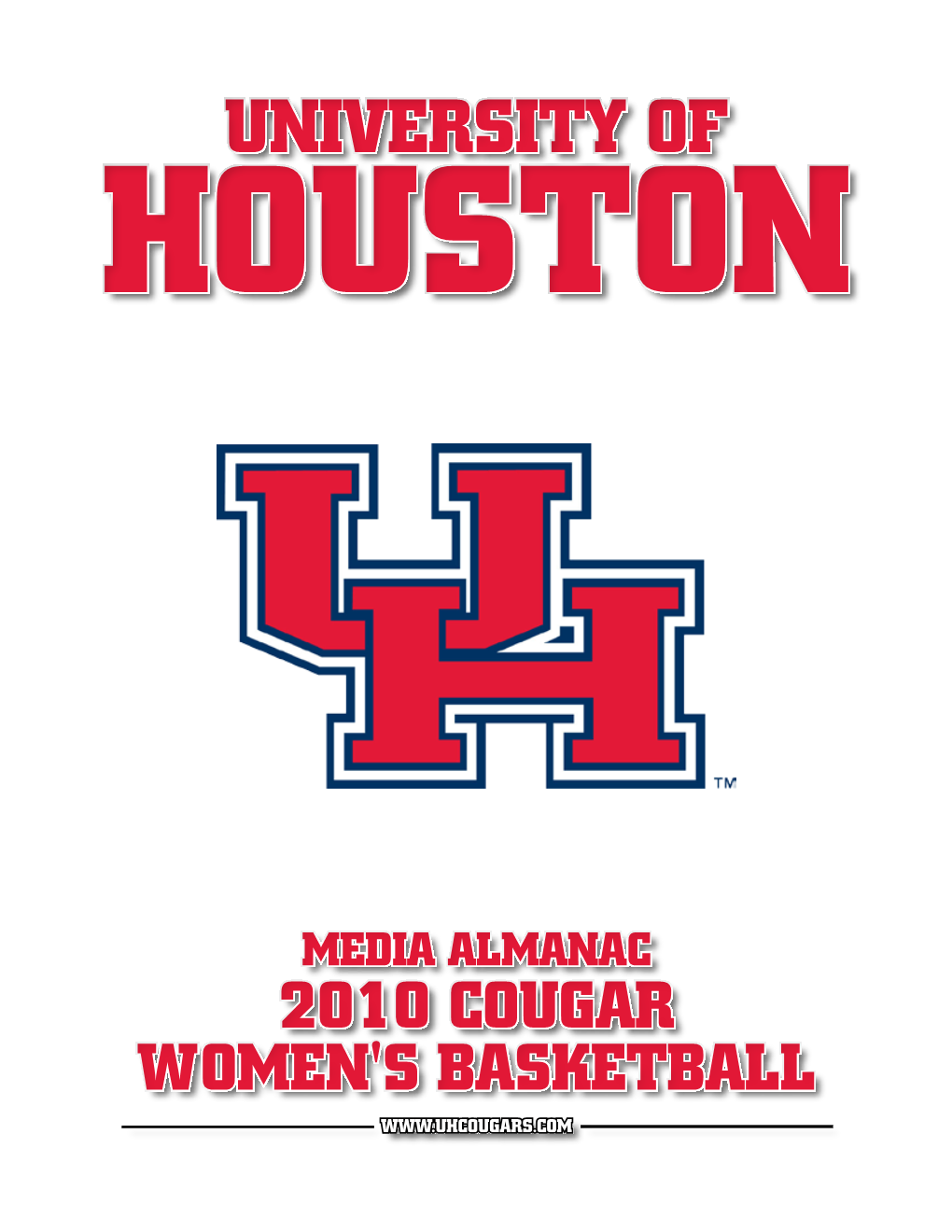 2010 Houston Women's Basketball Credits