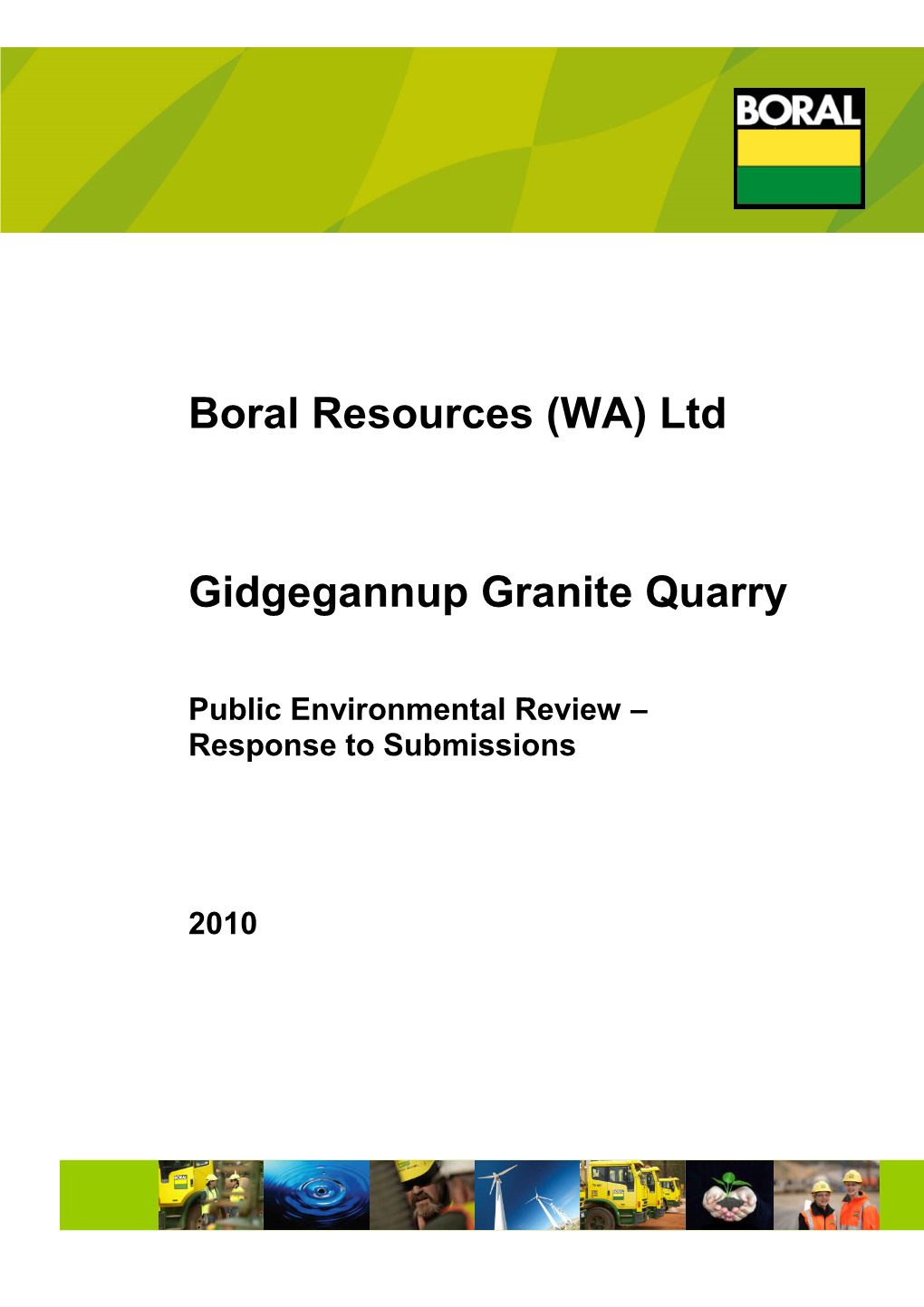 Boral Resources (WA) Ltd