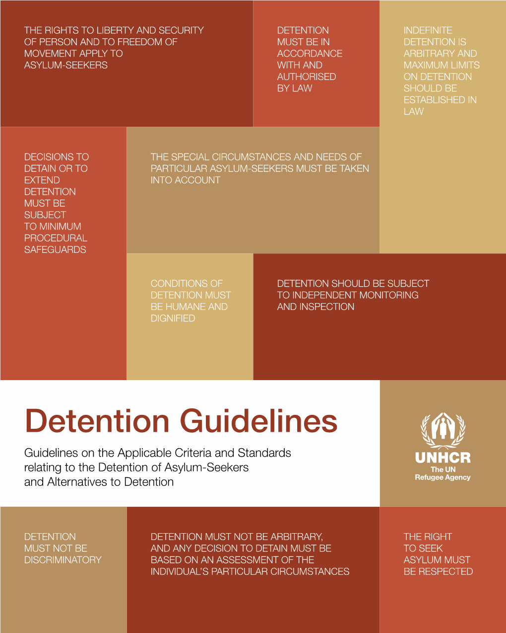 Detention Guidelines Guidelines on the Applicable Criteria and Standards Relating to the Detention of Asylum-Seekers and Alternatives to Detention