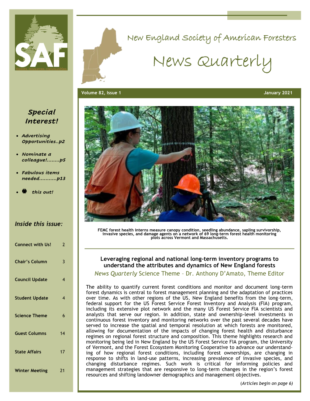 New England Society of American Foresters