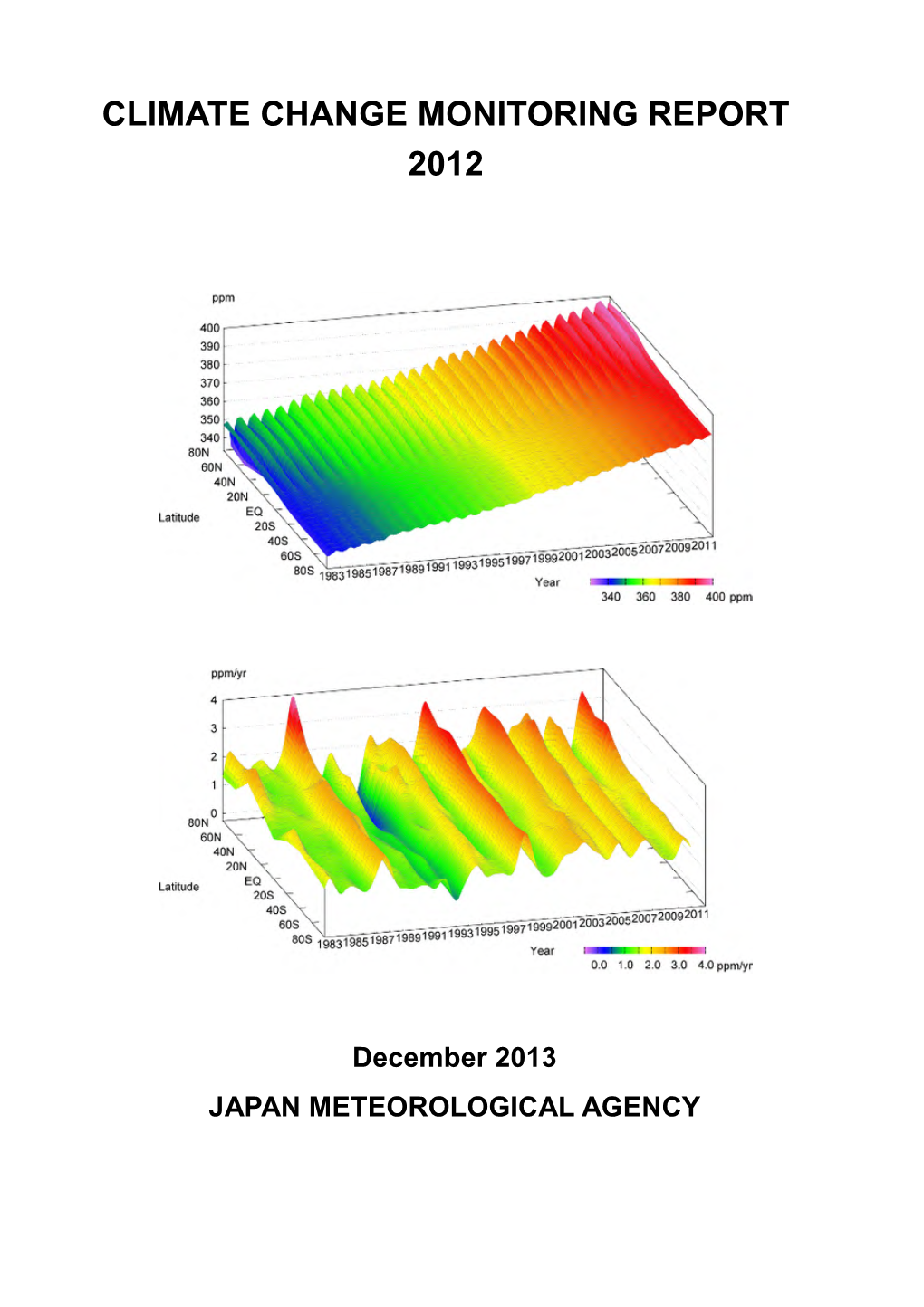 Climate Change Monitoring Report 2012