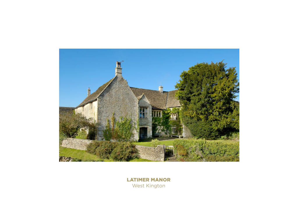 Latimer Manor, West Kington, Wiltshire Sn14
