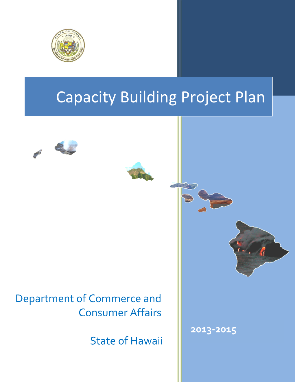 Capacity Building Project Plan 2013