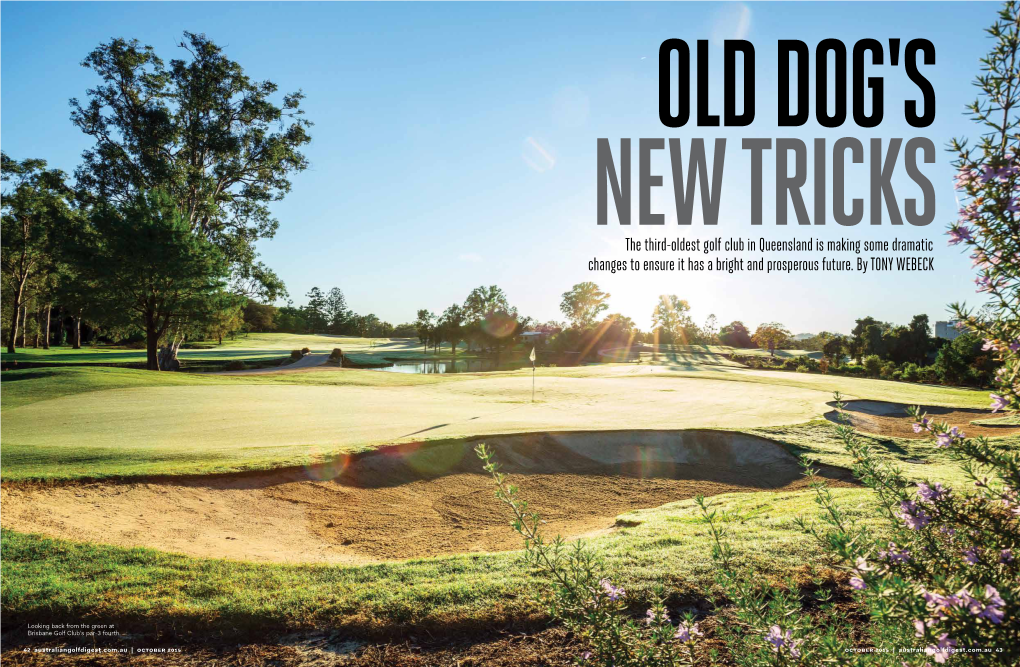 The Third-Oldest Golf Club in Queensland Is Making Some Dramatic Changes to Ensure It Has a Bright and Prosperous Future