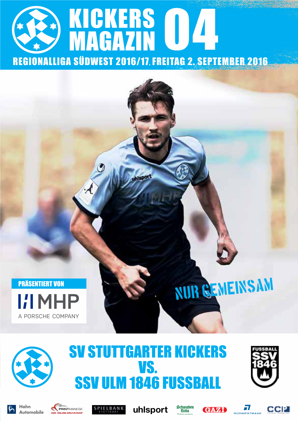 Kickers Magazin 04 Regionalliga Südwest 2016/17, Freitag 2