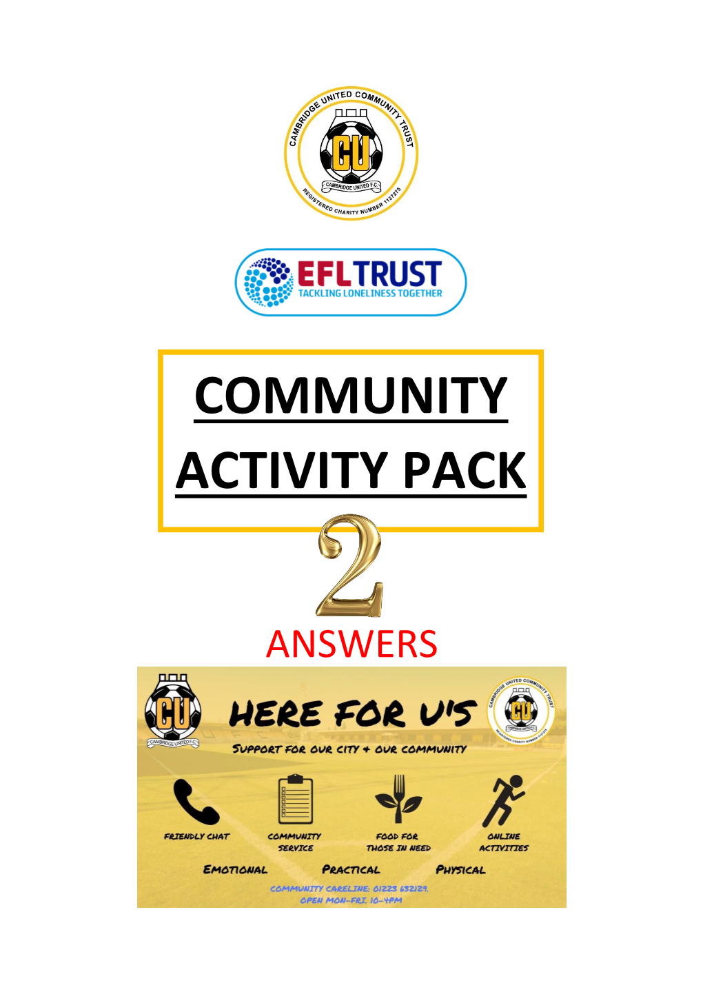 Activity Pack 2
