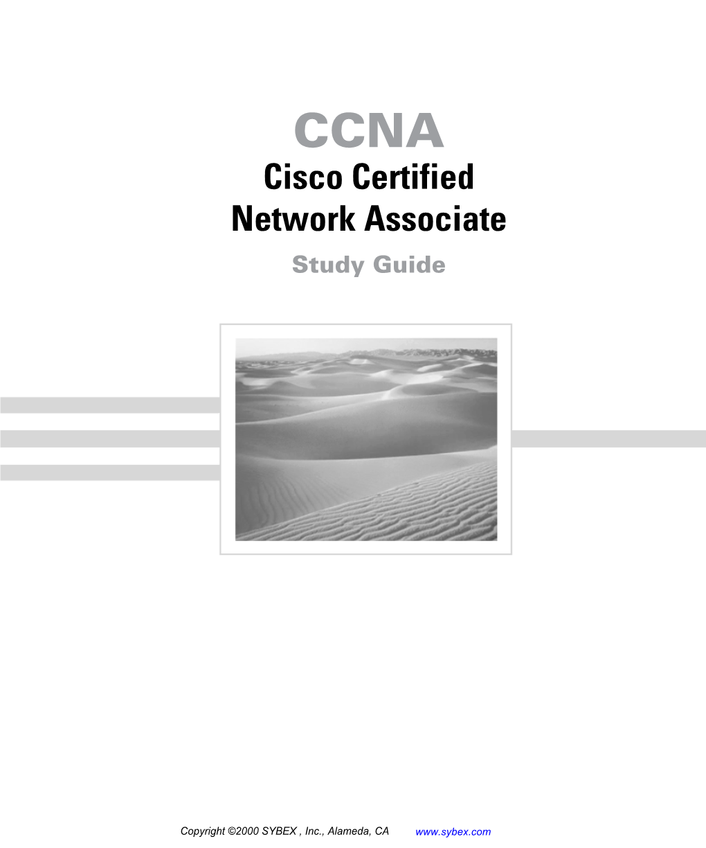 CCNA Cisco Certified Network Associate Study Guide