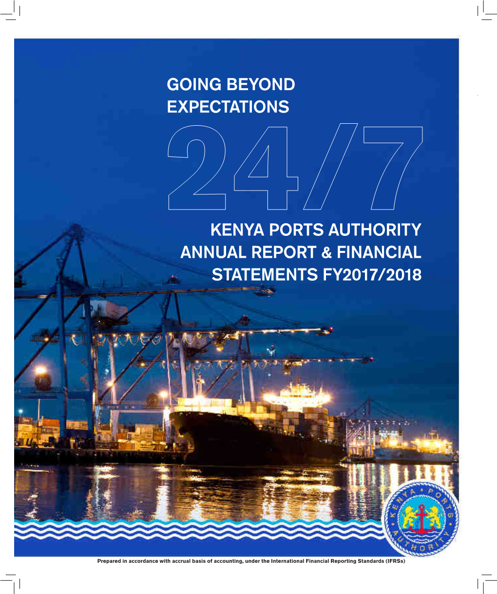 KPA Annual Report and Financial Statement FY2017-2018.Pdf