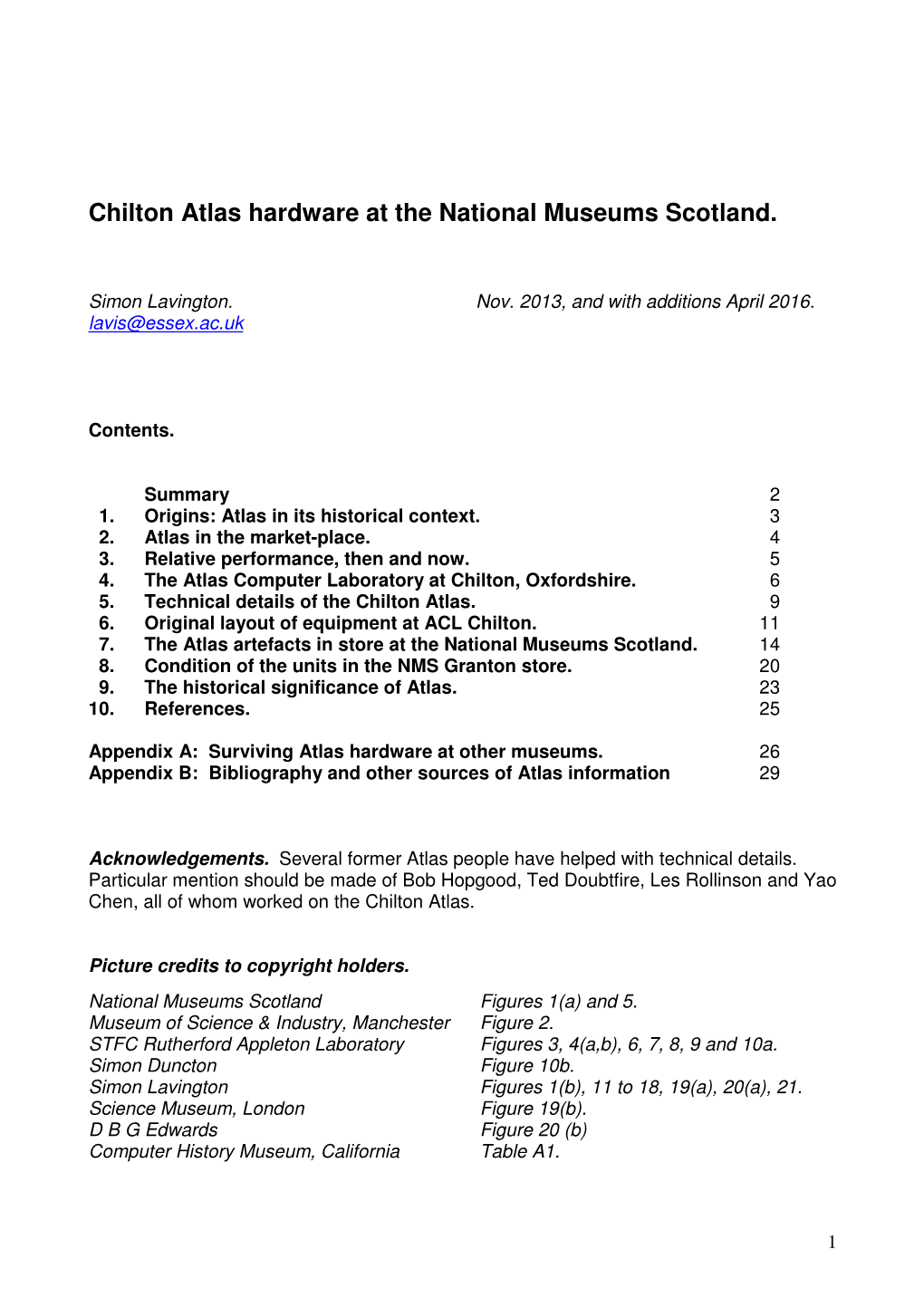 Chilton Atlas Hardware at the National Museums Scotland