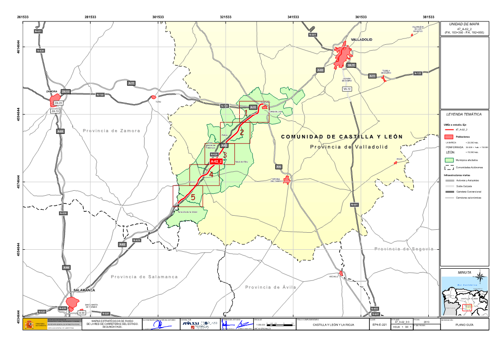 COMUNIDAD DE CASTILLA Y LEÓN Provincia De Valladolid