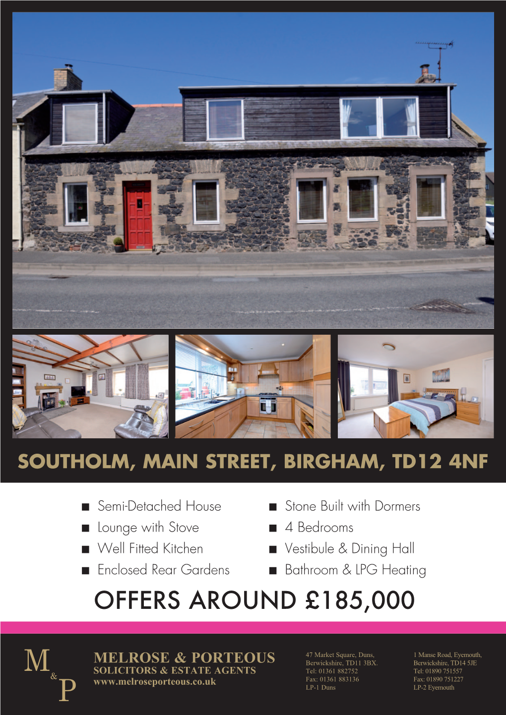 Offers Around £185,000