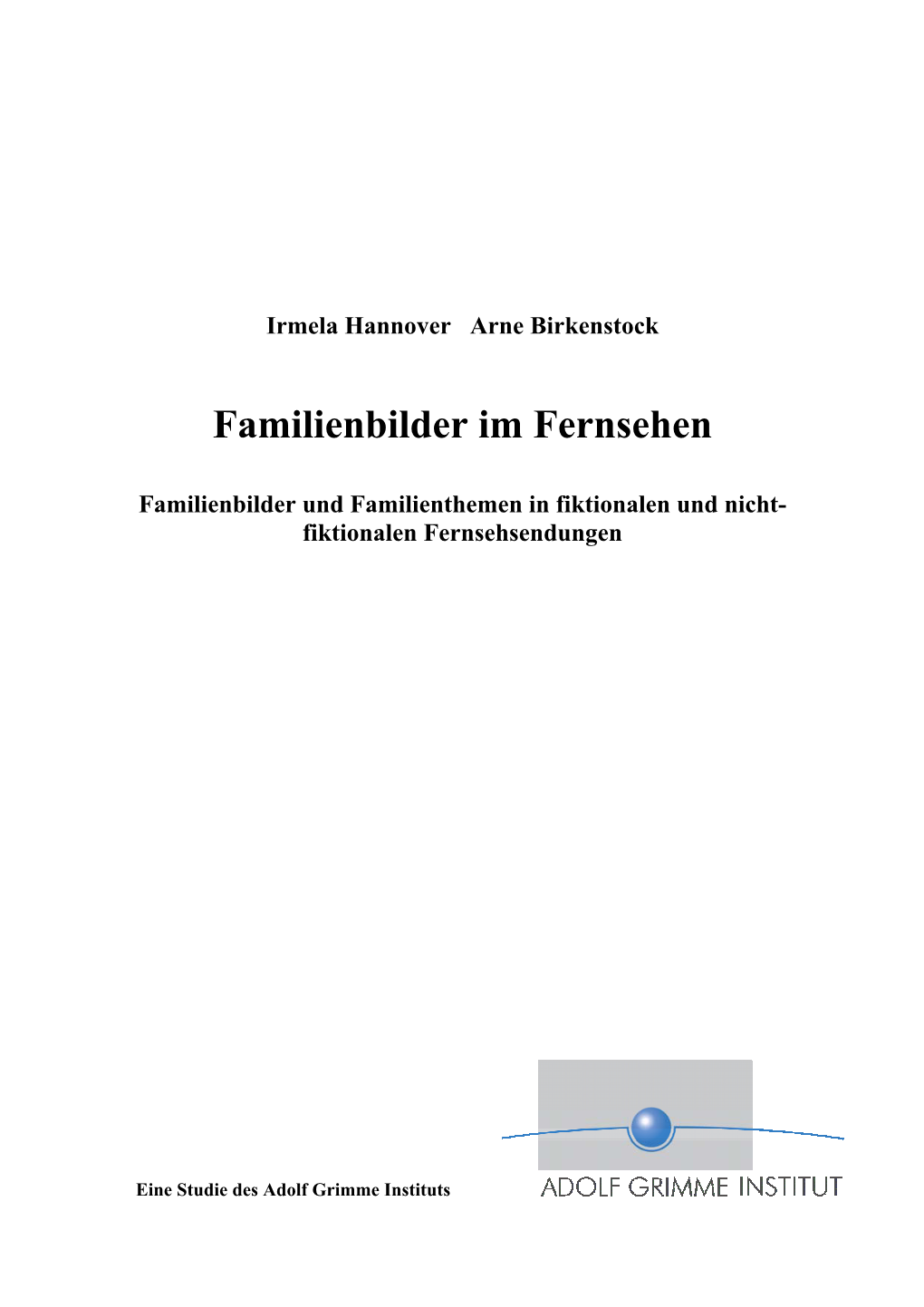 Familienbilder Im Fernsehen