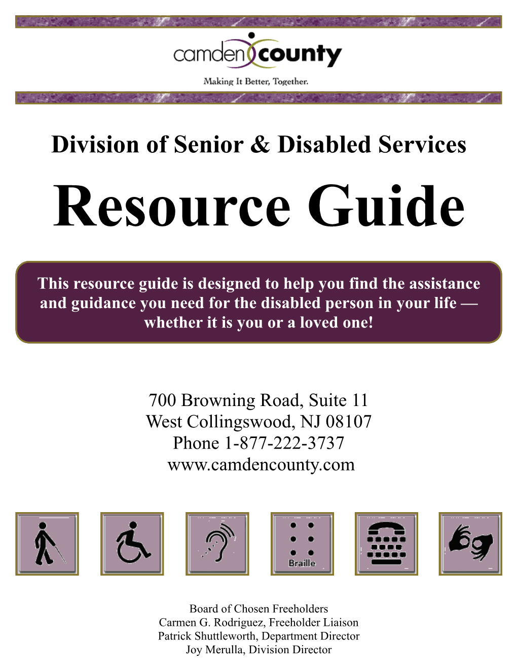 Division of Senior & Disabled Services