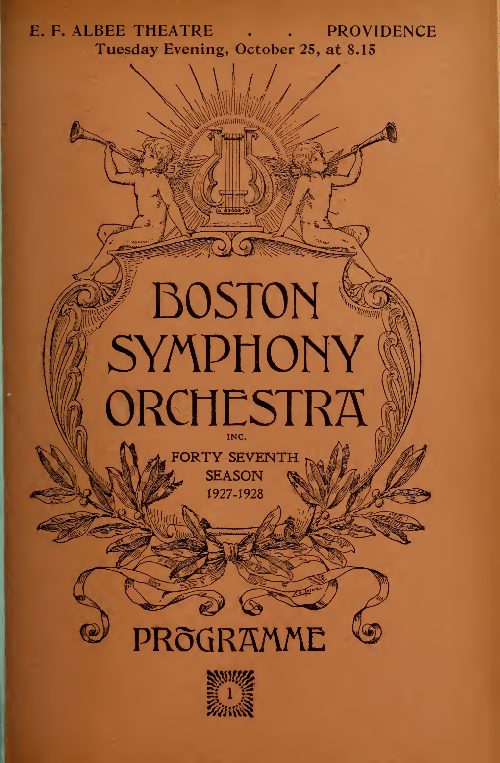 Boston Symphony Orchestra Concert Programs, Season 47,1927-1928, Trip