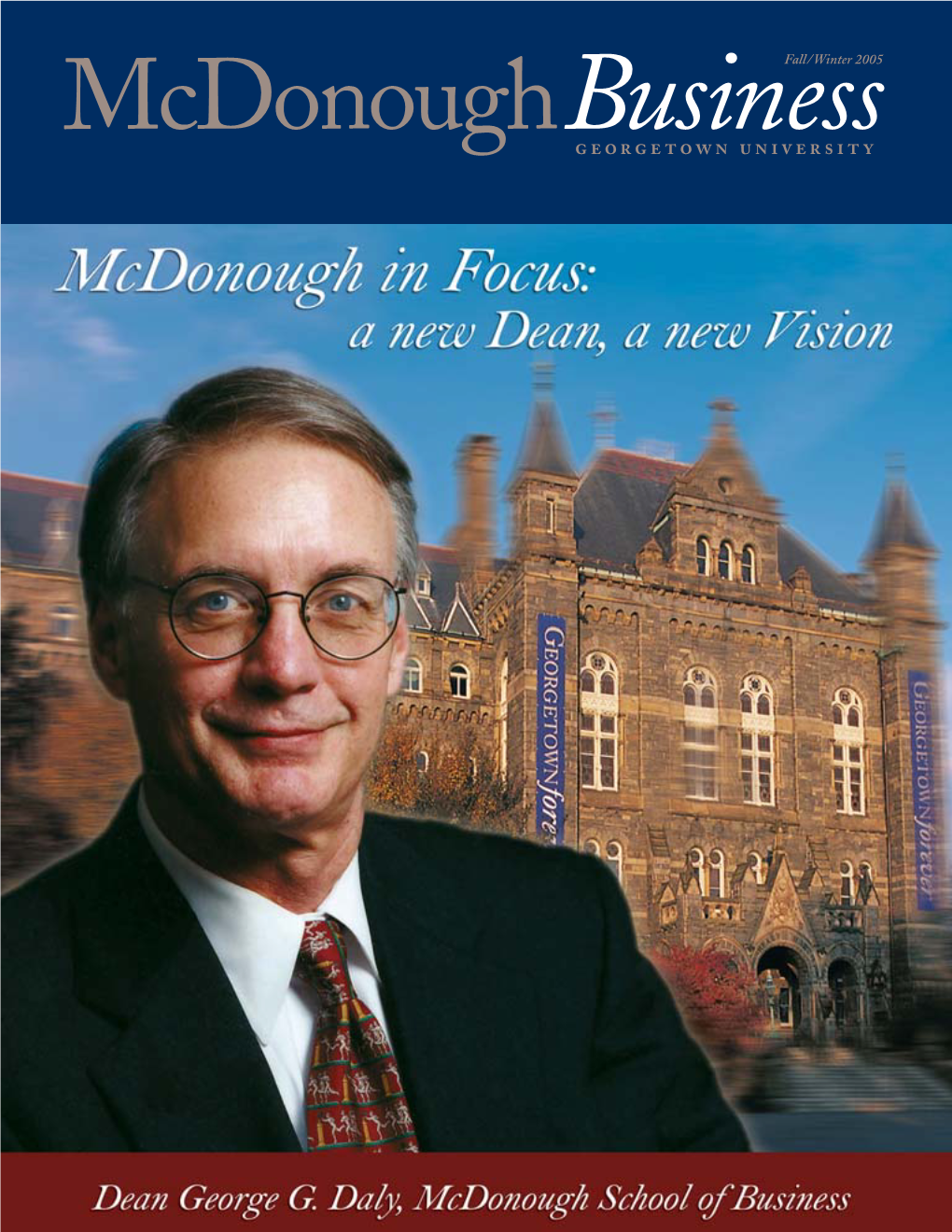 Mcdonoughbusinessgeorgetown University Mr