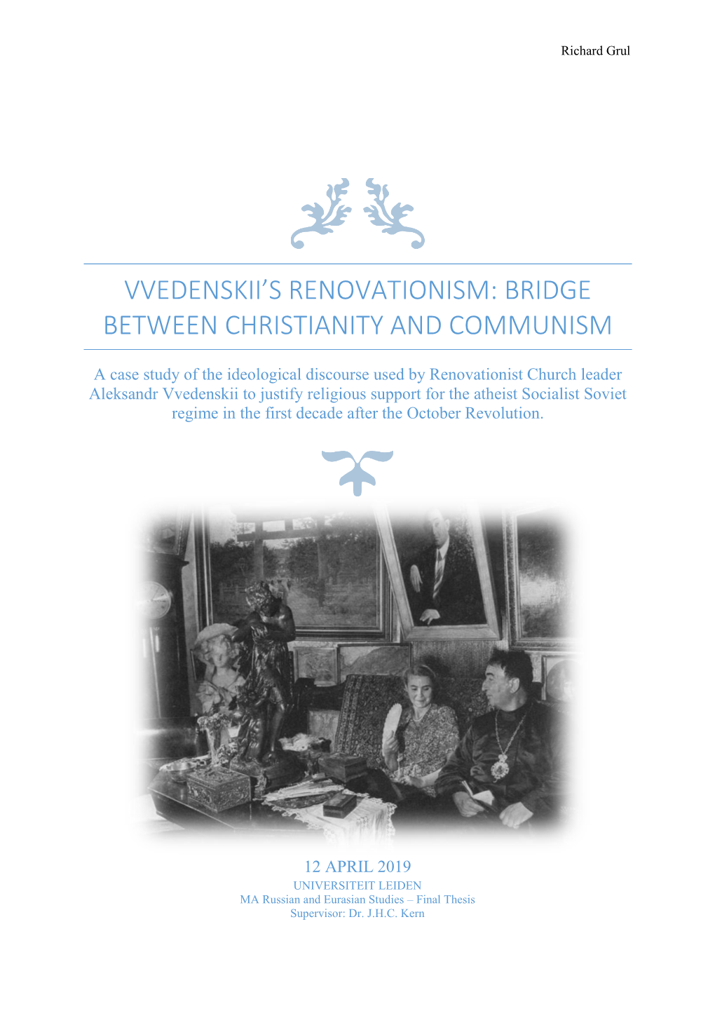 Bridge Between Christianity and Communism