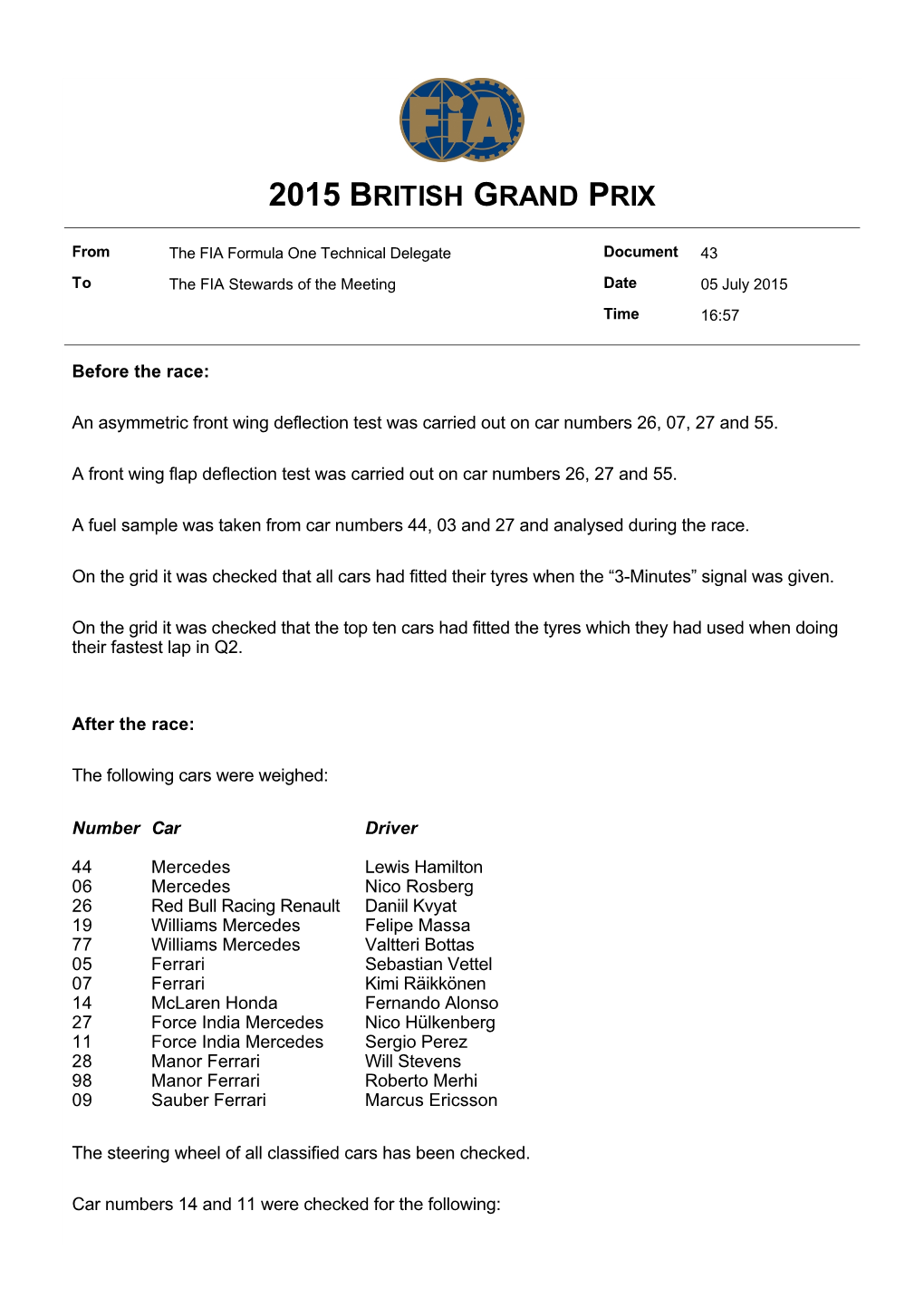 2015 British Grand Prix