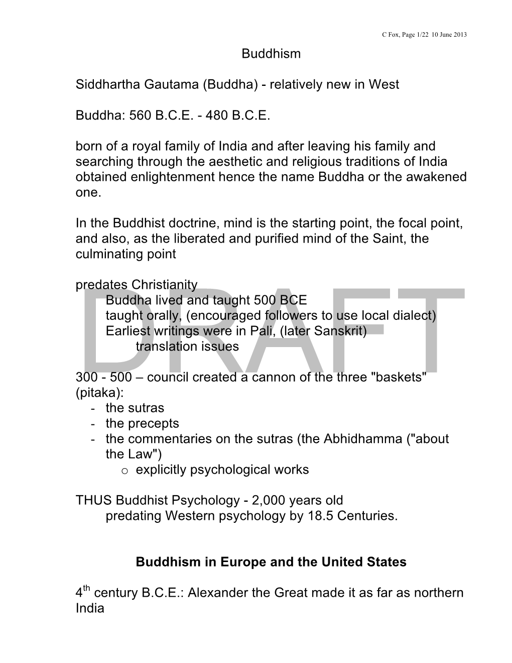 Buddhist Psych Notes-V3B