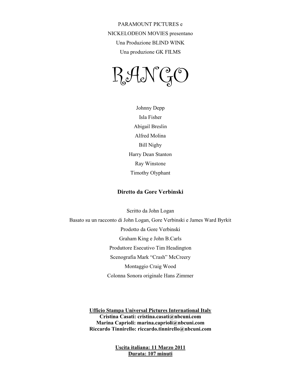 PRESSBOOK ITALIANO Di RANGO