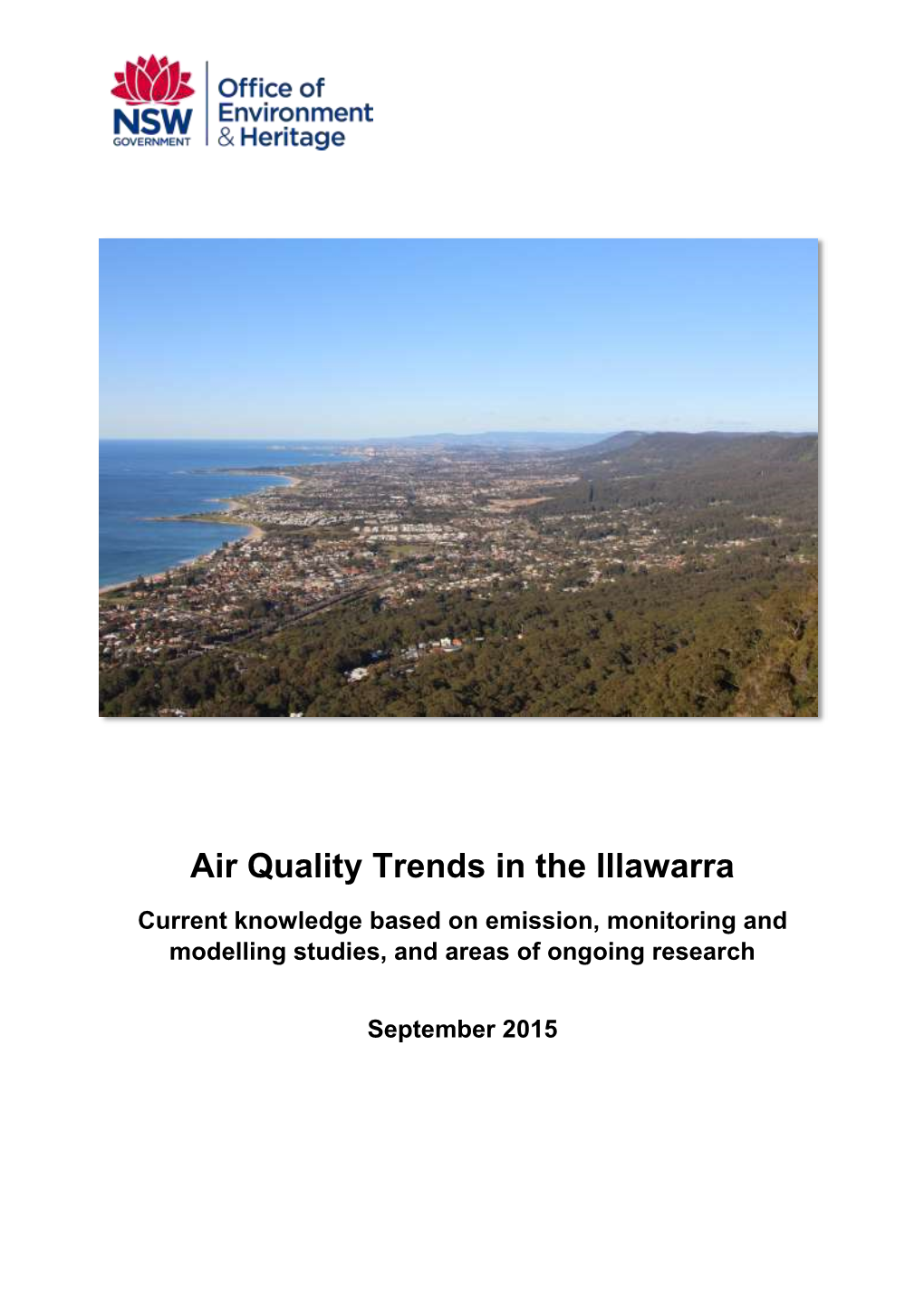 Air Quality Trends in the Illawarra 2015