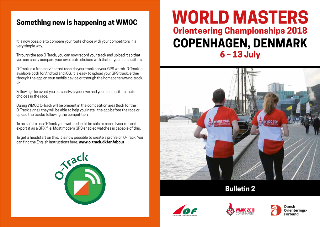 WORLD MASTERS Orienteering Championships 2018