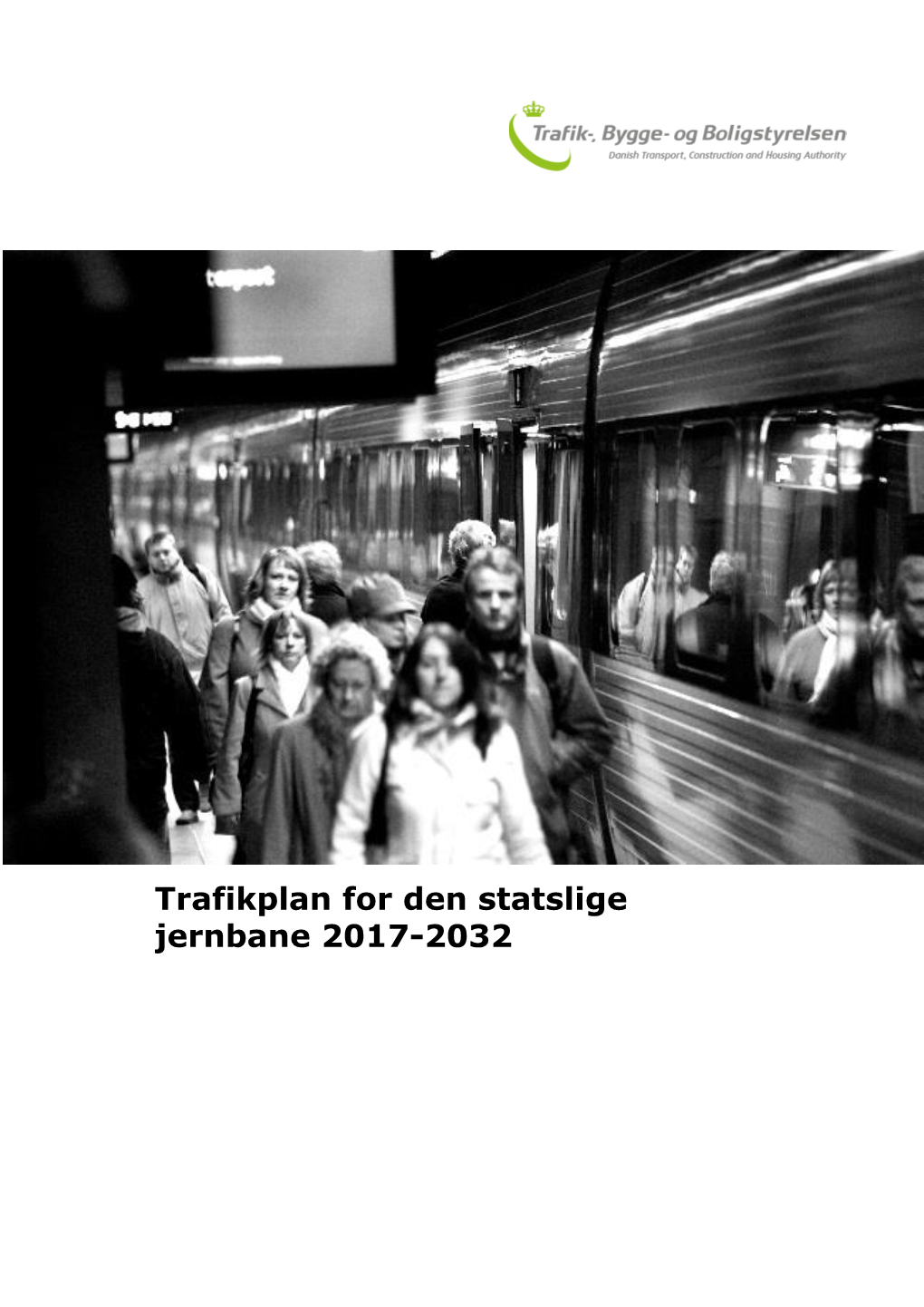 Trafikplan for Den Statslige Jernbane 2017-2032