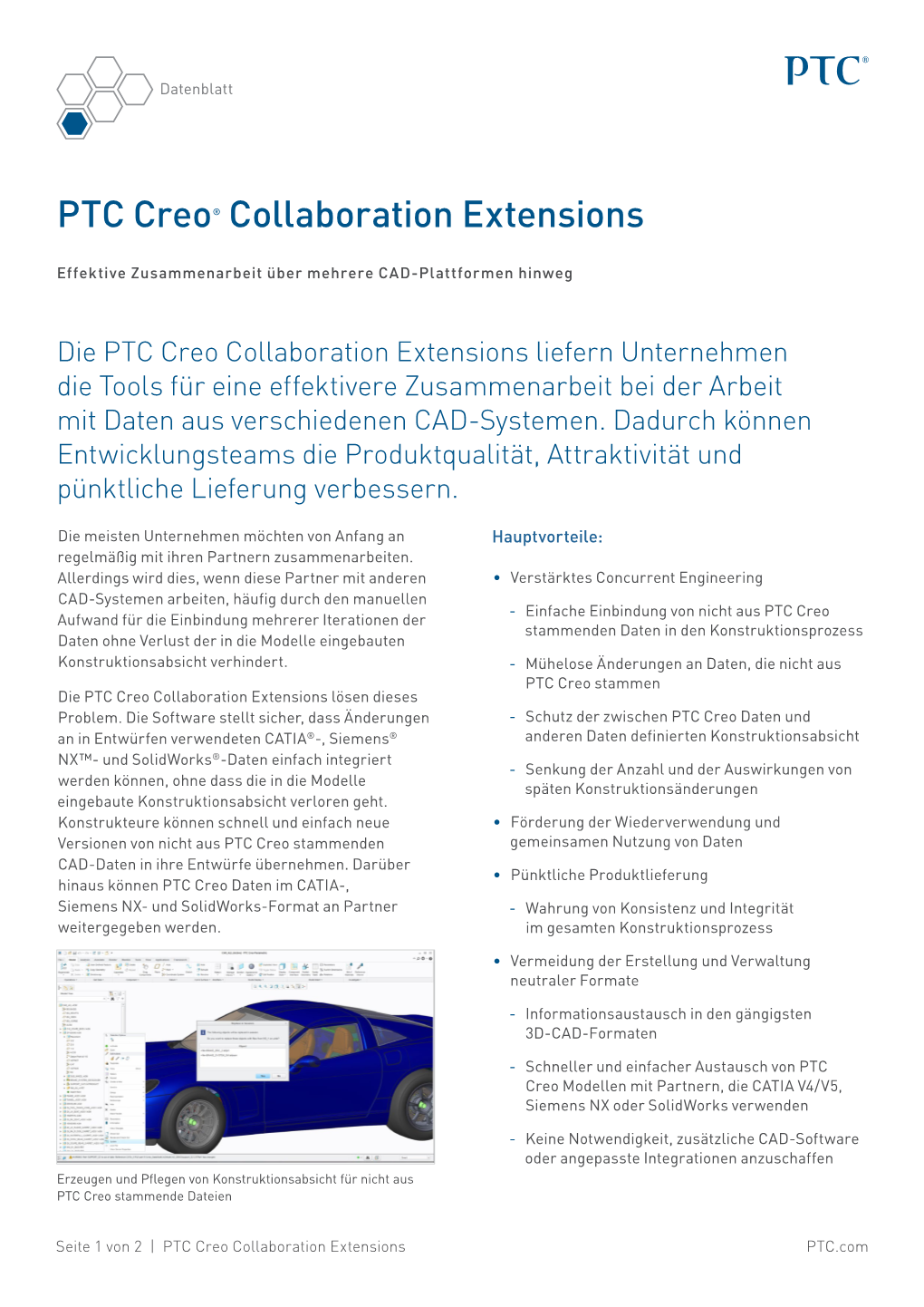 PTC Creo® Collaboration Extensions