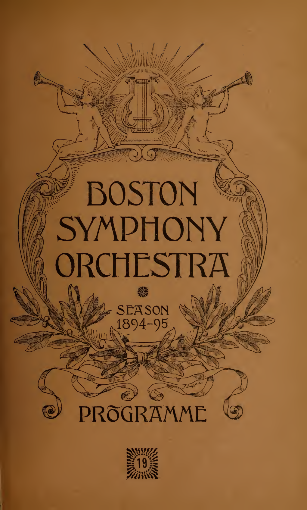 Boston Symphony Orchestra Concert Programs, Season 14, 1894-1895