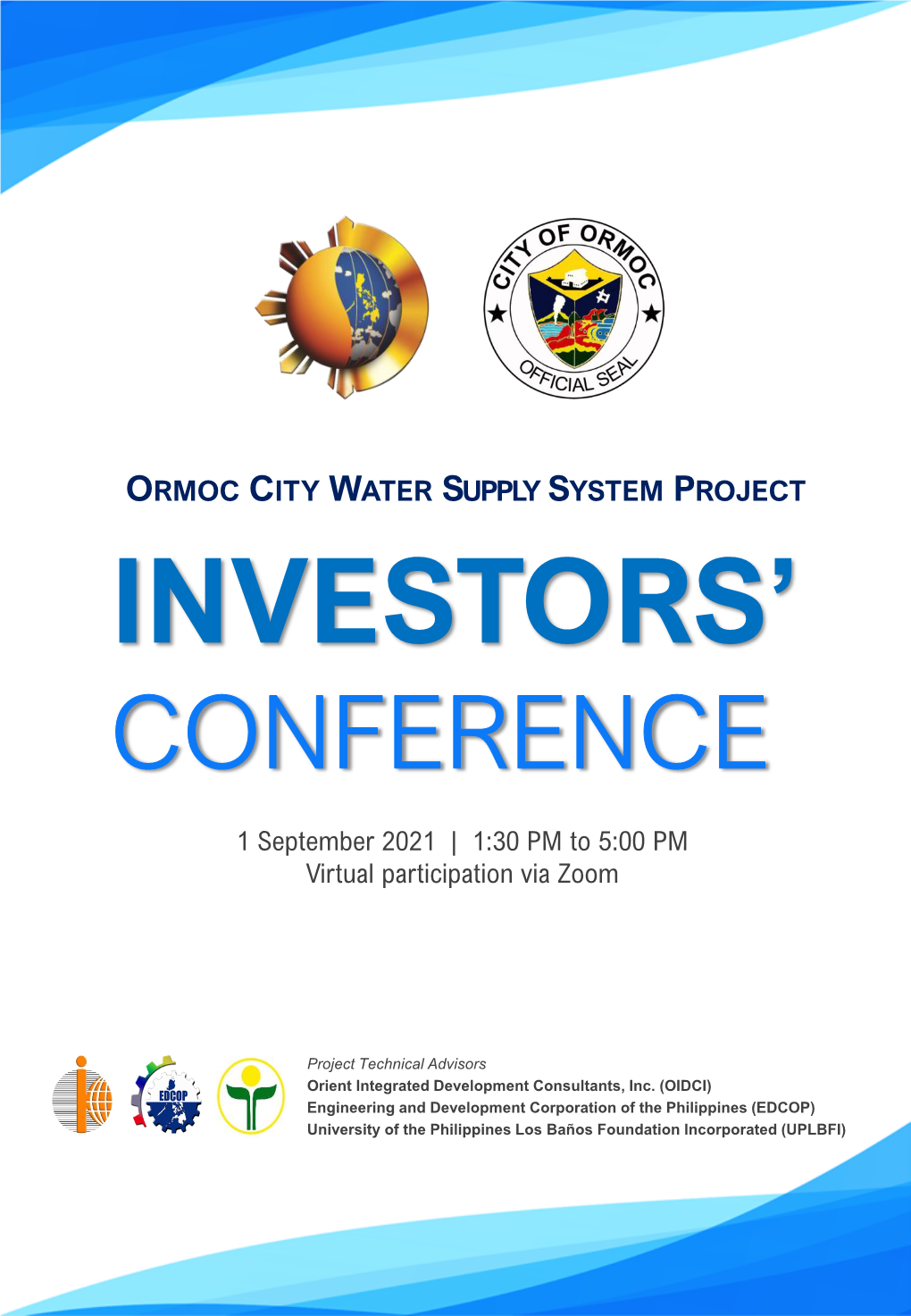 Investors' Conference Brochure