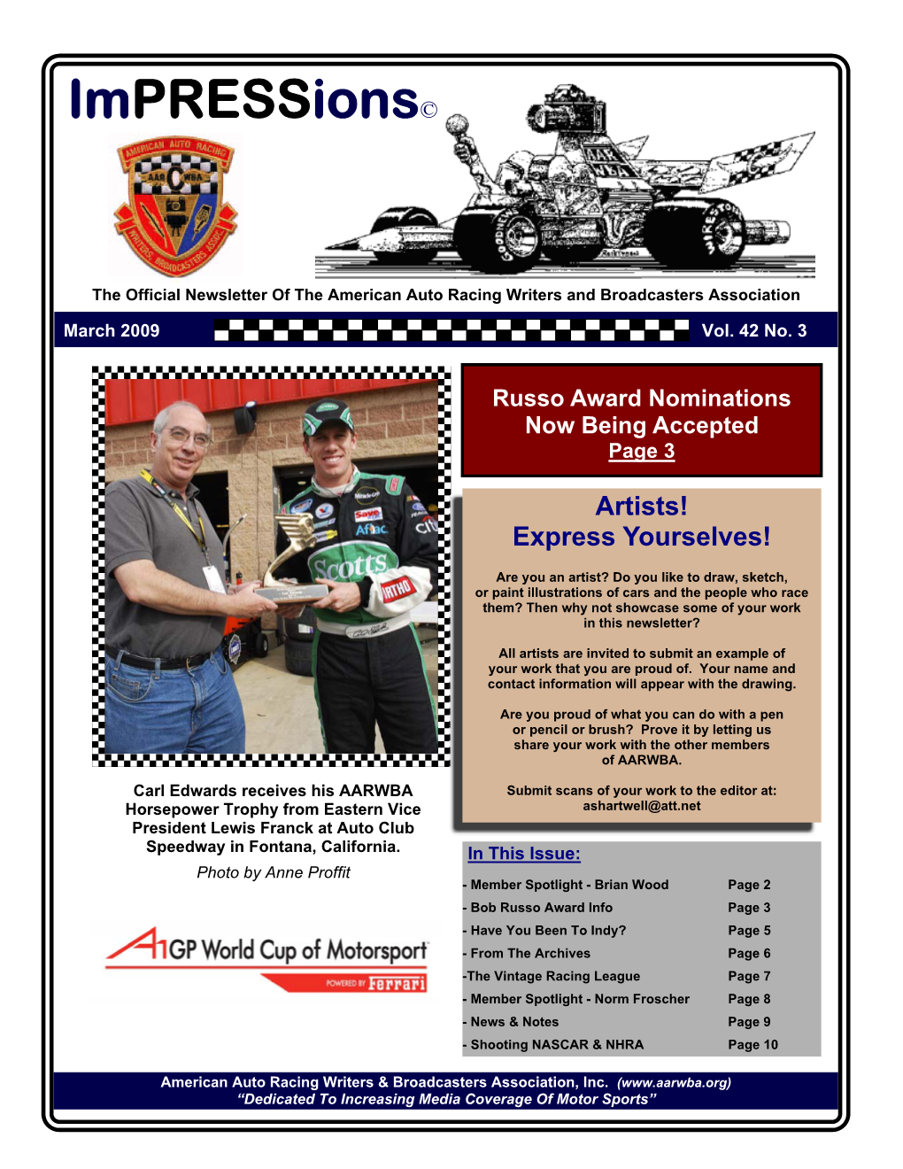 0309 AARWBA Newsletter