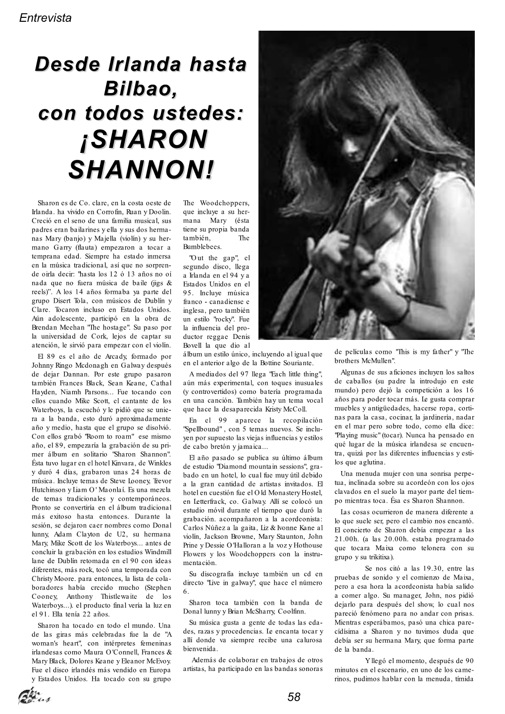 ¡Sharon Shannon!Shannon!